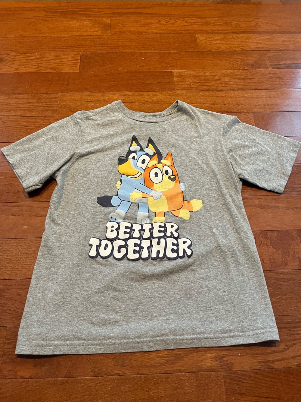 Bluey Girls Size XL ‘Better Together' Sleeve Tee